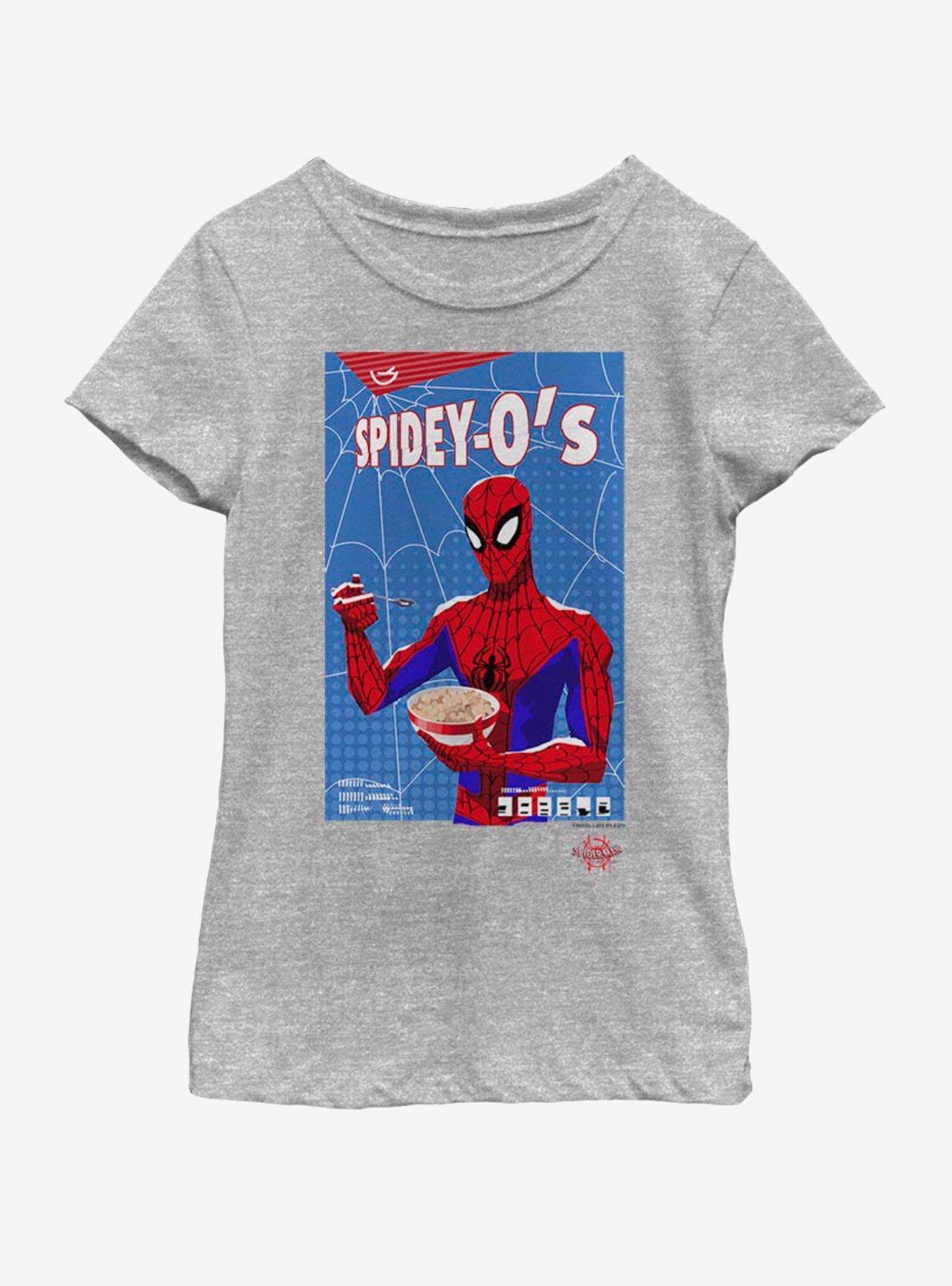 Marvel Spiderman Spidey Cereal Youth Girls T-Shirt, , hi-res