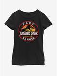 Jurassic Park JP Ranger Youth Girls T-Shirt, BLACK, hi-res