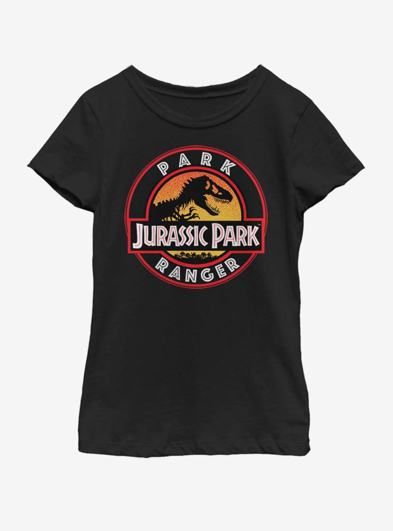 Jurassic Park JP Ranger Youth Girls T-Shirt, , hi-res