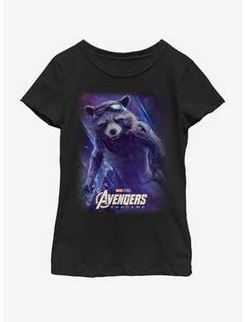 Marvel Avengers: Endgame Space Raccon Youth Girls T-Shirt, , hi-res