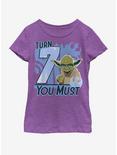 Star Wars Turn 7 you Must Youth Girls T-Shirt, PURPLE BERRY, hi-res