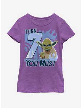 Star Wars Turn 7 you Must Youth Girls T-Shirt, , hi-res