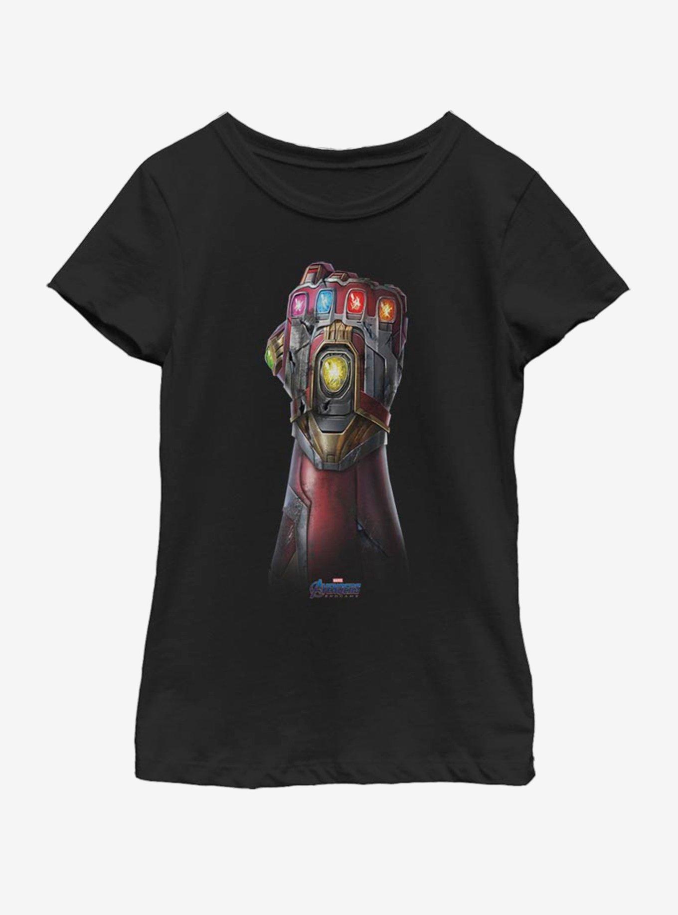 Marvel Avengers: Endgame Iron Gauntlet Youth Girls T-Shirt, , hi-res