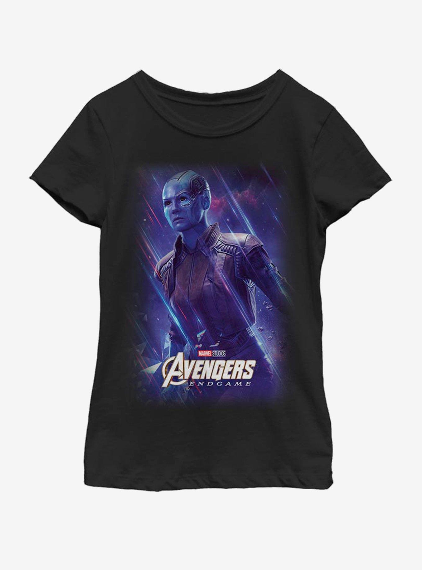 Marvel Avengers: Endgame Space Nebula Youth Girls T-Shirt, , hi-res