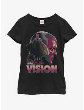 Marvel Avengers Infinity War Vision Sil Youth Girls T-Shirt, , hi-res