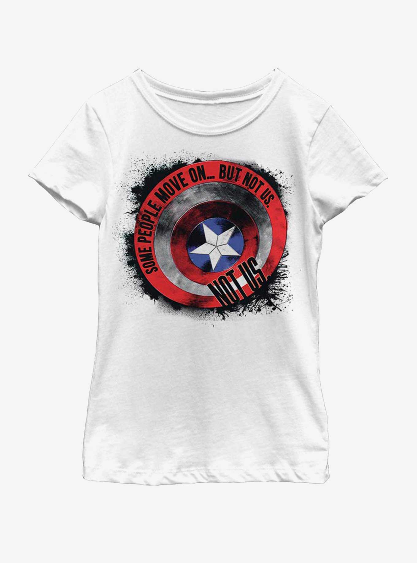 Marvel Avengers: Endgame Cap Shield Youth Girls T-Shirt, , hi-res