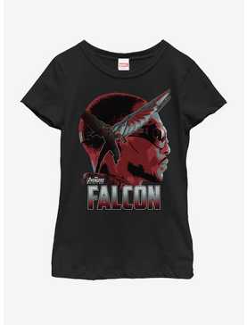 Marvel Avengers Infinity War Falcon Sil Youth Girls T-Shirt, , hi-res