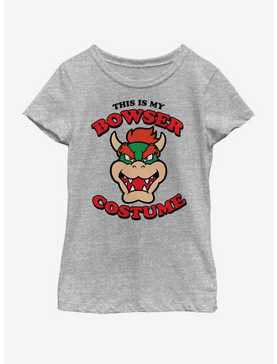 Nintendo Bowser Costume Youth Girls T-Shirt, , hi-res
