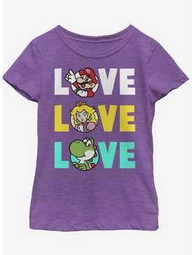 Nintendo Love Youth Girls T-Shirt, , hi-res