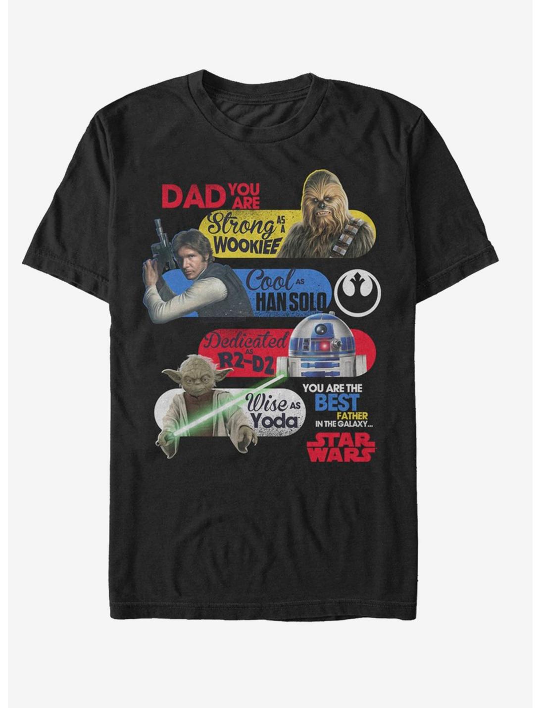 Star Wars Galaxy Dad T-Shirt, BLACK, hi-res