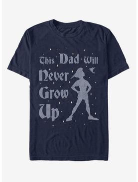 Disney Tinker Bell This Dad Wont Grow Up T-Shirt, NAVY, hi-res
