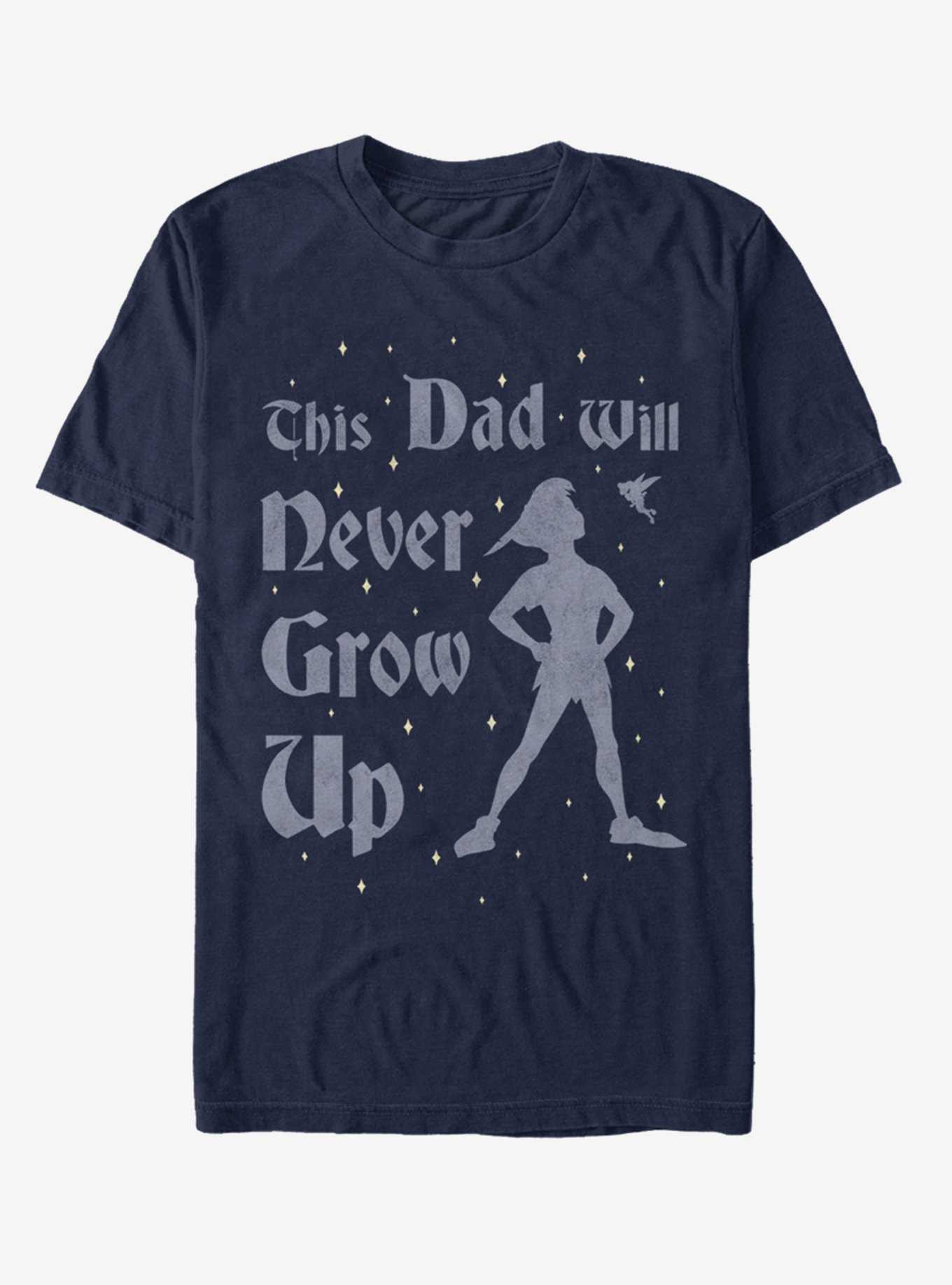 Disney Tinker Bell This Dad Wont Grow Up T-Shirt, , hi-res