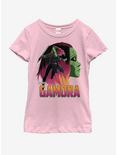 Marvel Avengers Infinity War Gamora Sil Youth Girls T-Shirt, PINK, hi-res