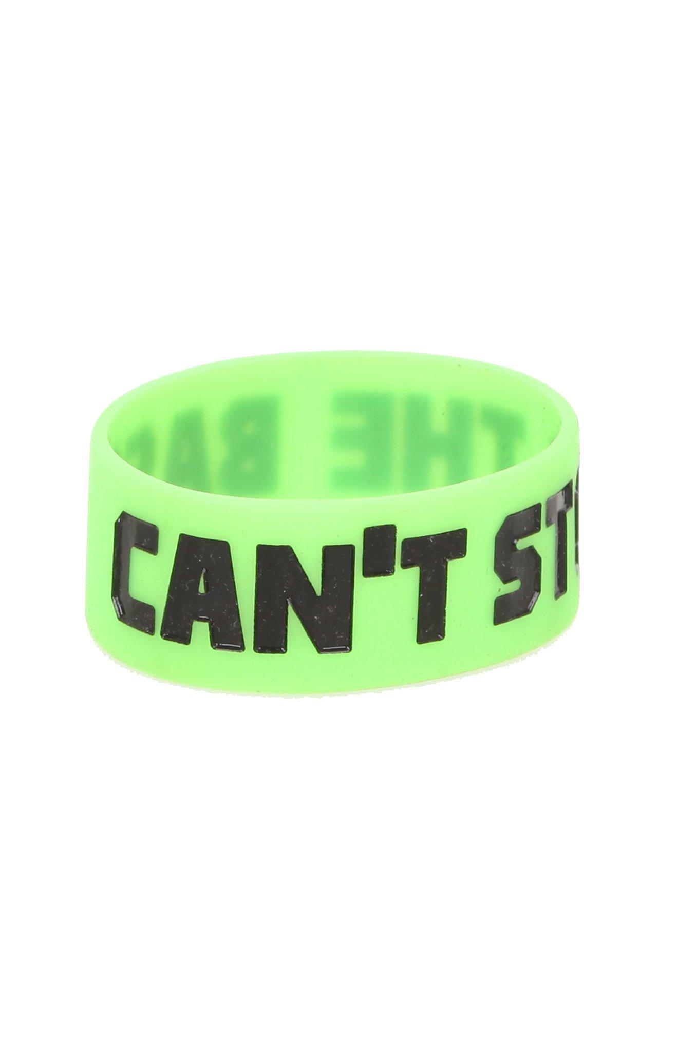 Can't Stop The Bass Rubber Bracelet, , hi-res