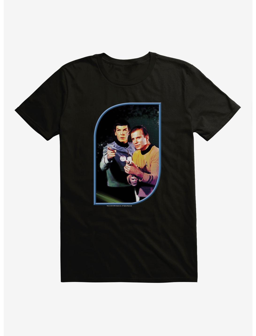 Star Trek Kirk And Spock T-Shirt, BLACK, hi-res