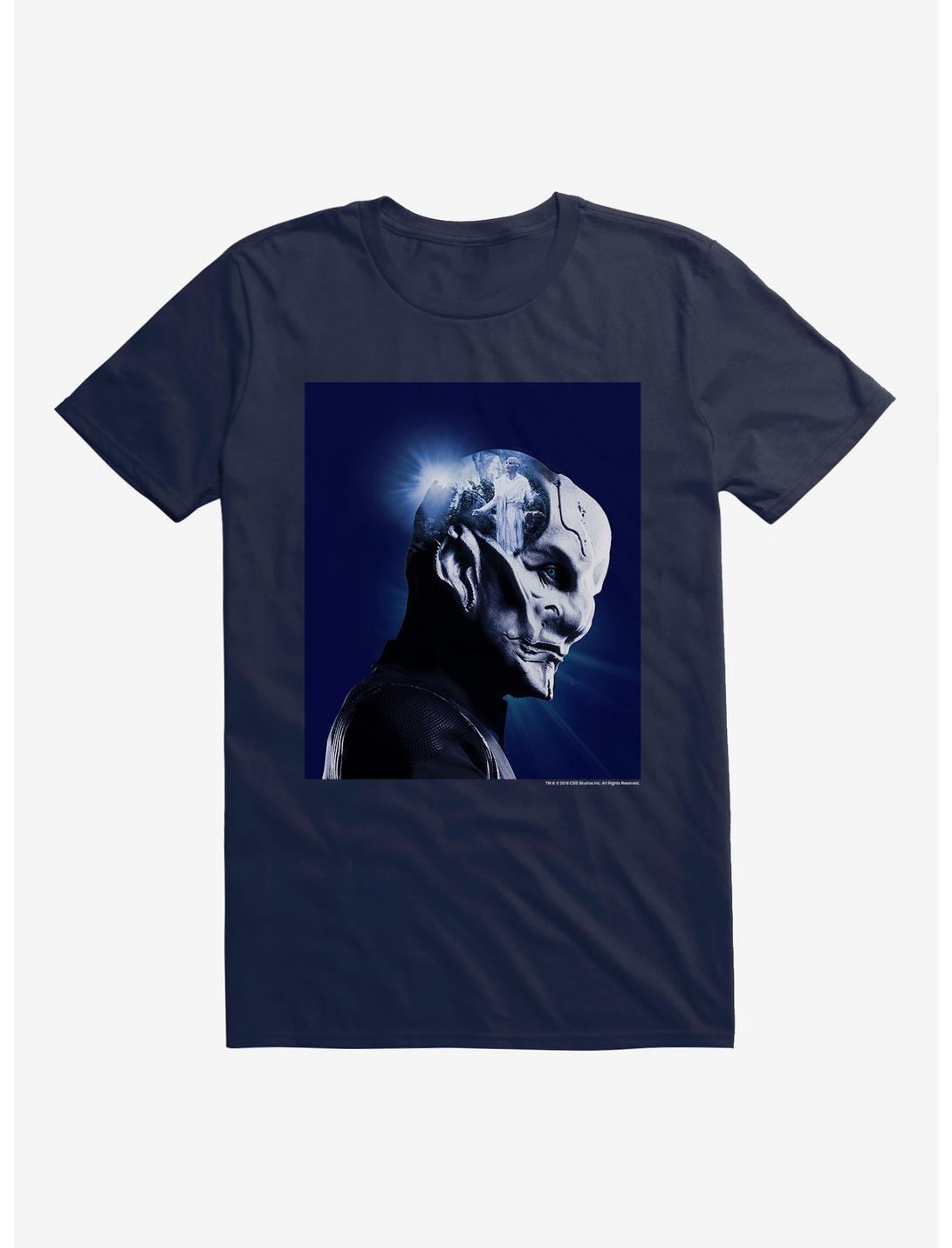 Star Trek Discovery Saru Blue T-Shirt, MIDNIGHT NAVY, hi-res