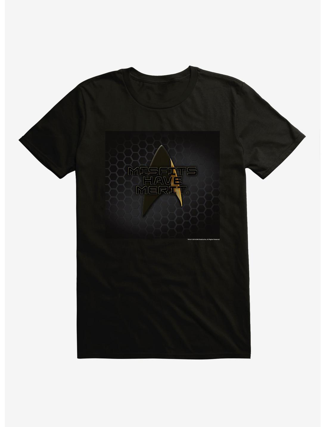Star Trek Misfits Have Merit T-Shirt, BLACK, hi-res