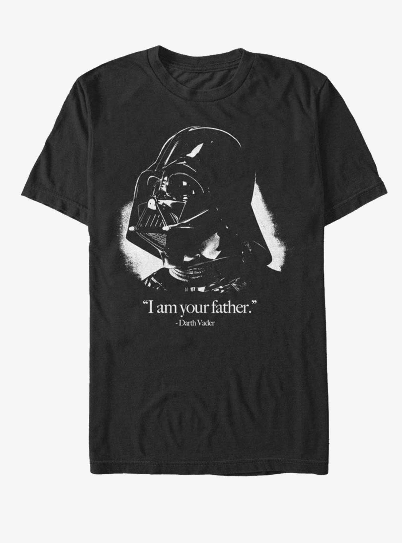 Star Wars Vader is the Father T-Shirt, BLACK, hi-res
