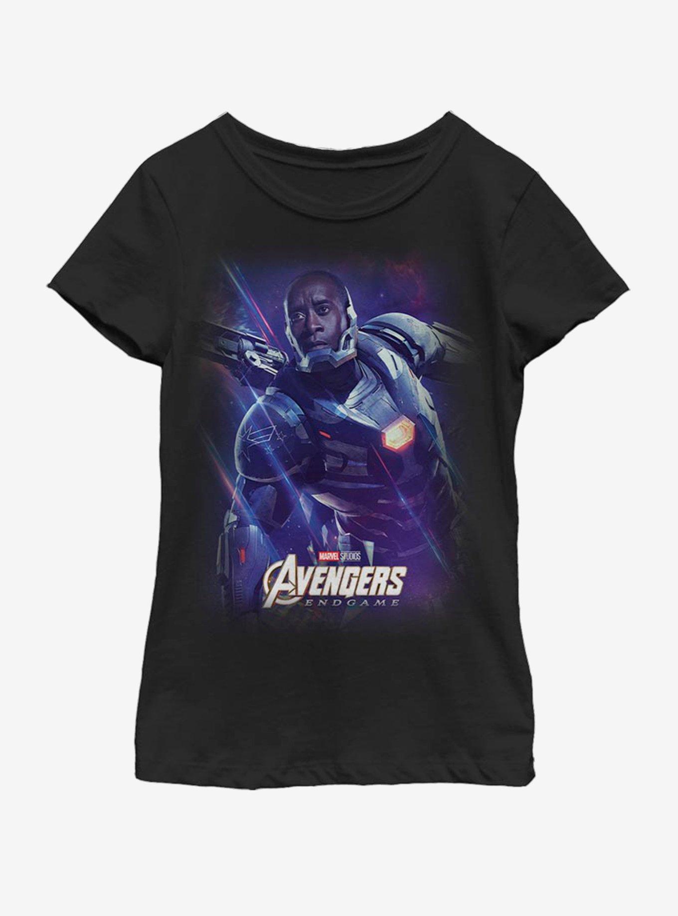 Marvel Avengers: Endgame Space Machine Youth Girls T-Shirt, BLACK, hi-res
