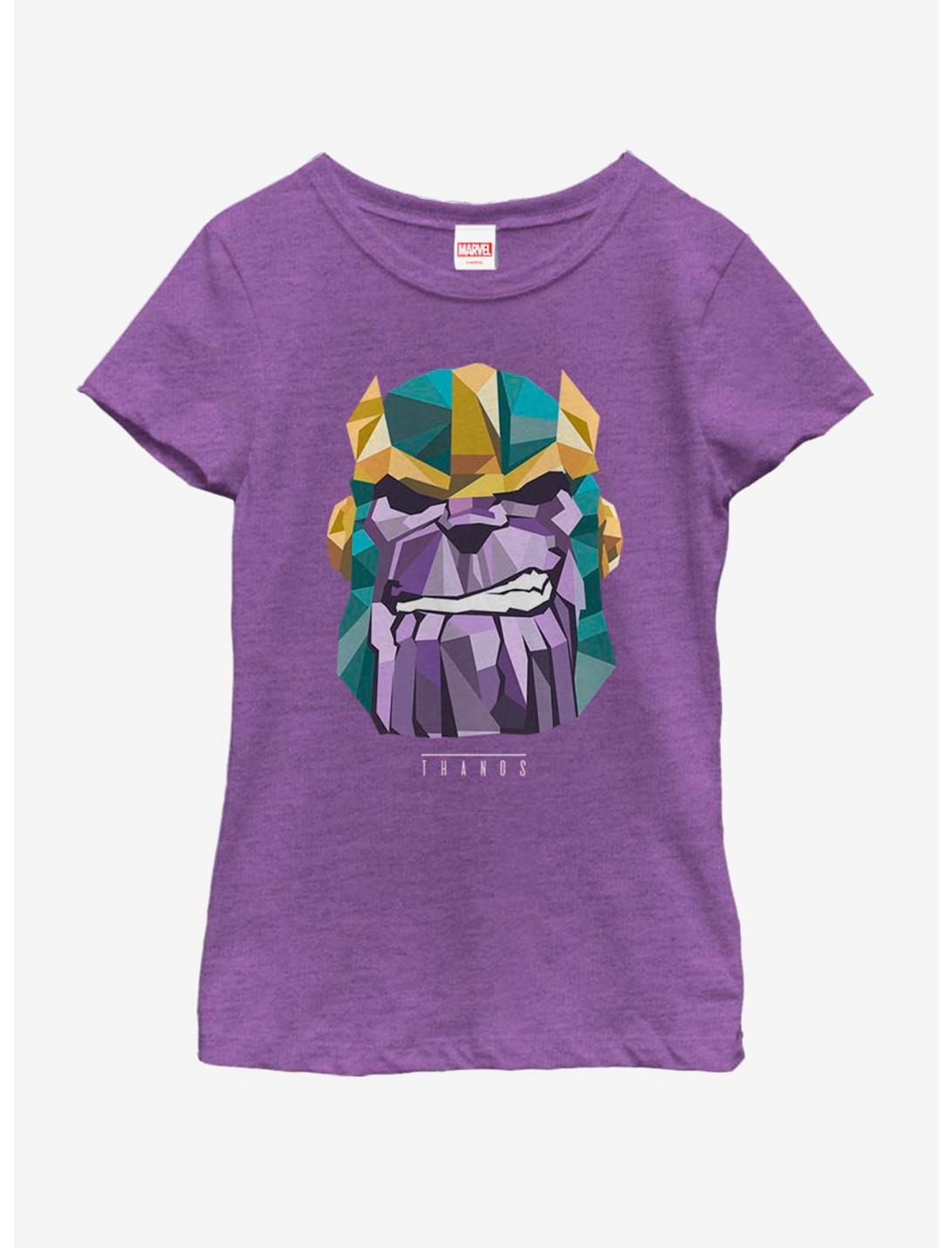 Marvel Thanos Poly Youth Girls T-Shirt, PURPLE BERRY, hi-res