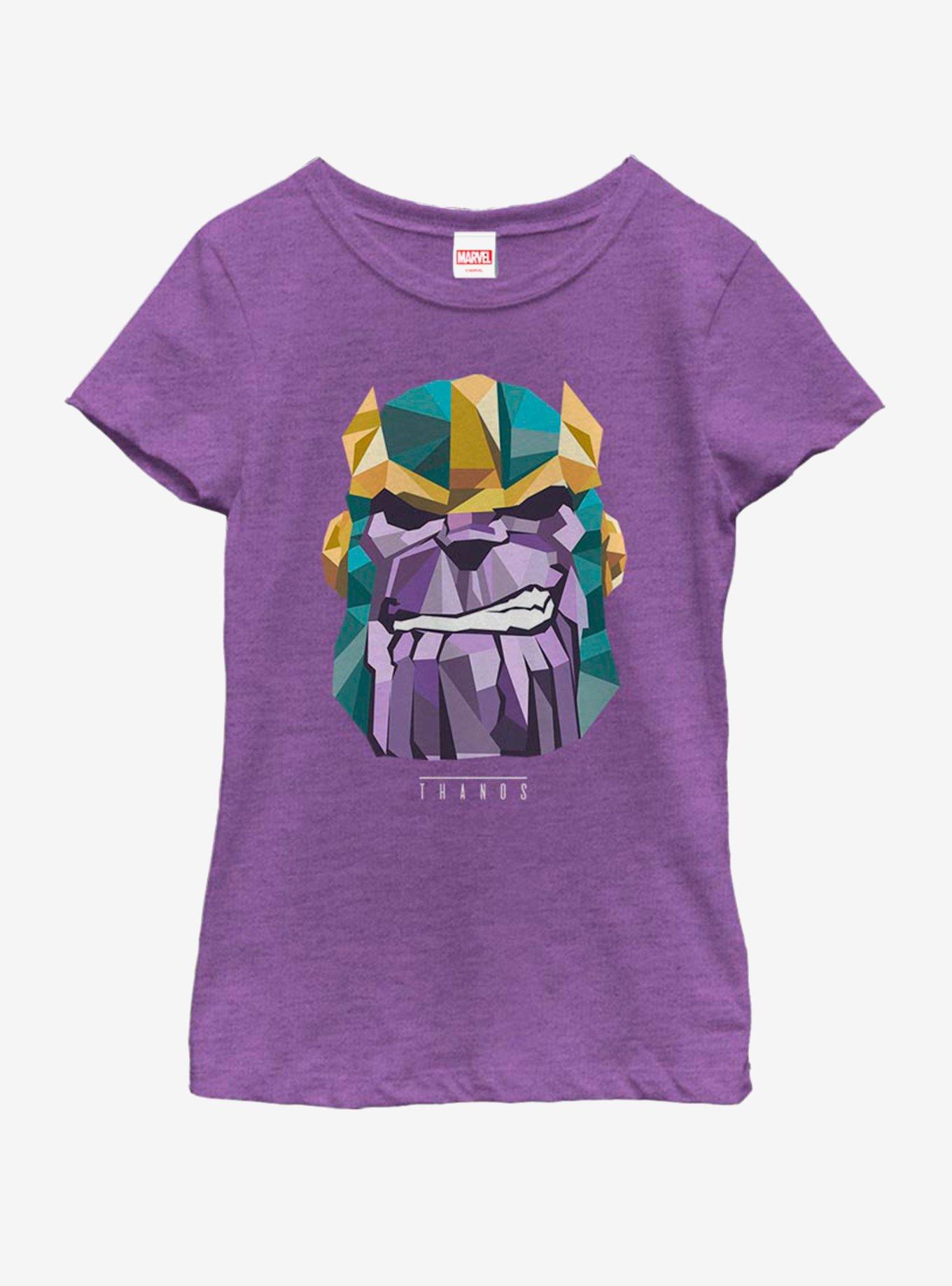 Marvel Thanos Poly Youth Girls T-Shirt, , hi-res