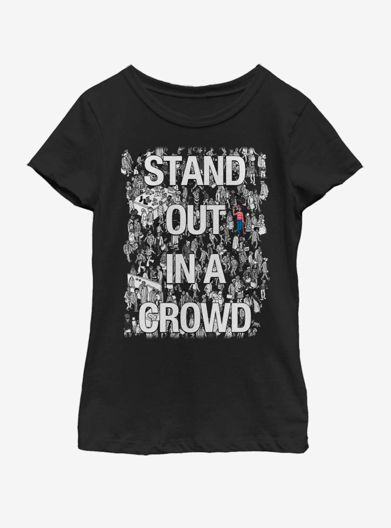 Where's Waldo Stand Out Youth Girls T-Shirt, , hi-res