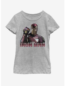 Marvel Avengers: Endgame Iron Man Stones Youth Girls T-Shirt, , hi-res