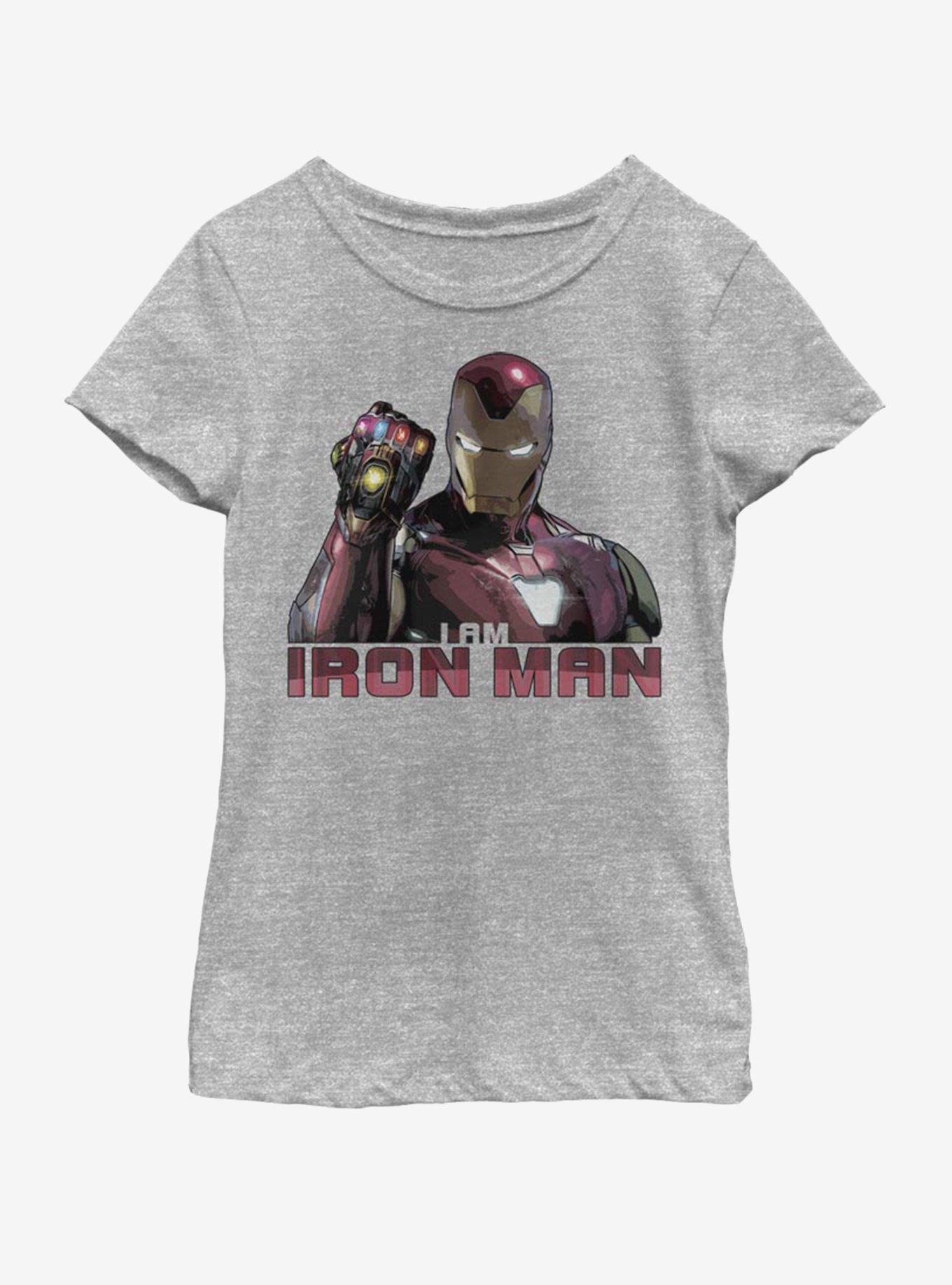 Marvel Avengers: Endgame Iron Man Stones Youth Girls T-Shirt, , hi-res