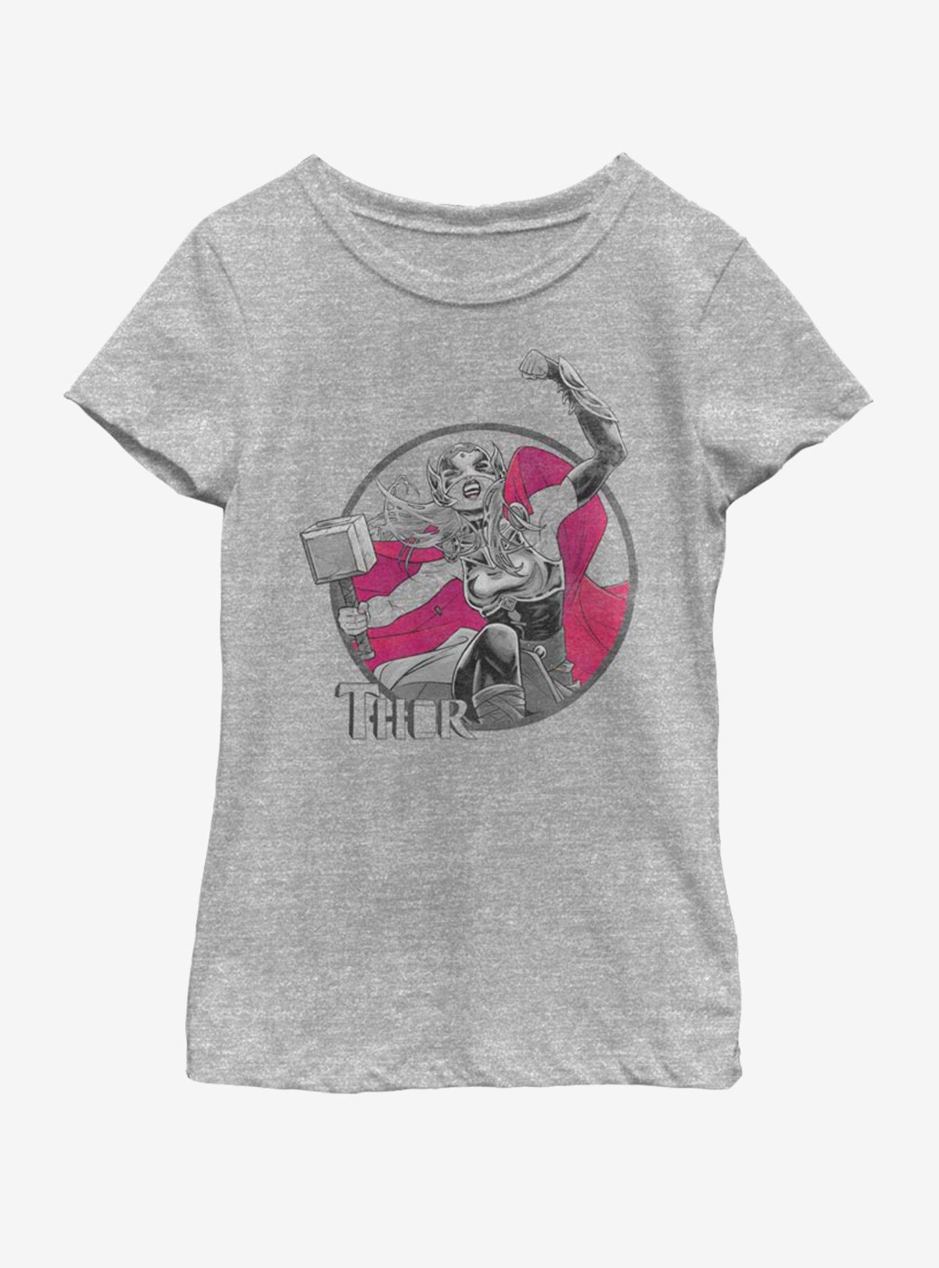 Marvel Thor Power of Thor Youth Girls T-Shirt, , hi-res