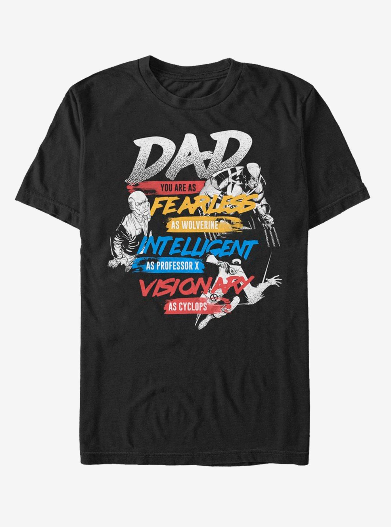 Marvel X-Men X-Dad T-Shirt, BLACK, hi-res