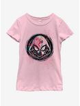 Marvel Spiderman Blonde Gwen Youth Girls T-Shirt, PINK, hi-res