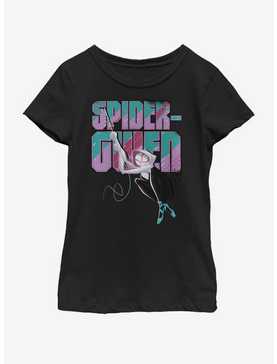 Marvel Spiderman Gwen Swinging Youth Girls T-Shirt, , hi-res