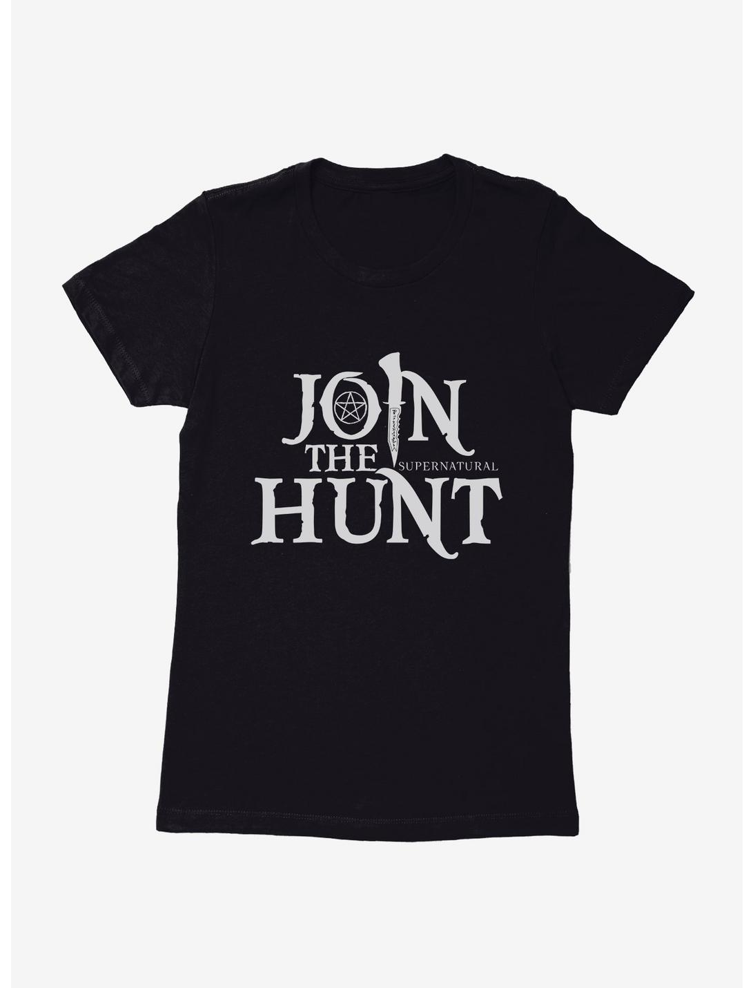 Supernatural Join The Hunt Logo Womens T-Shirt, , hi-res