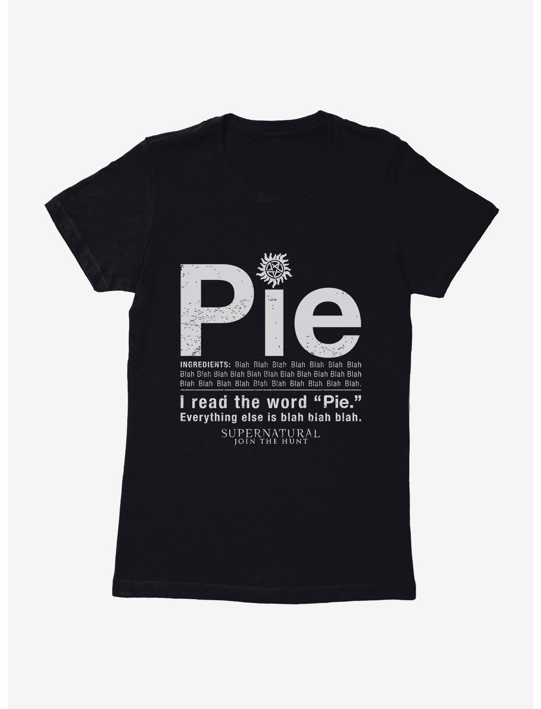 Supernatural Pie Womens T-Shirt, , hi-res