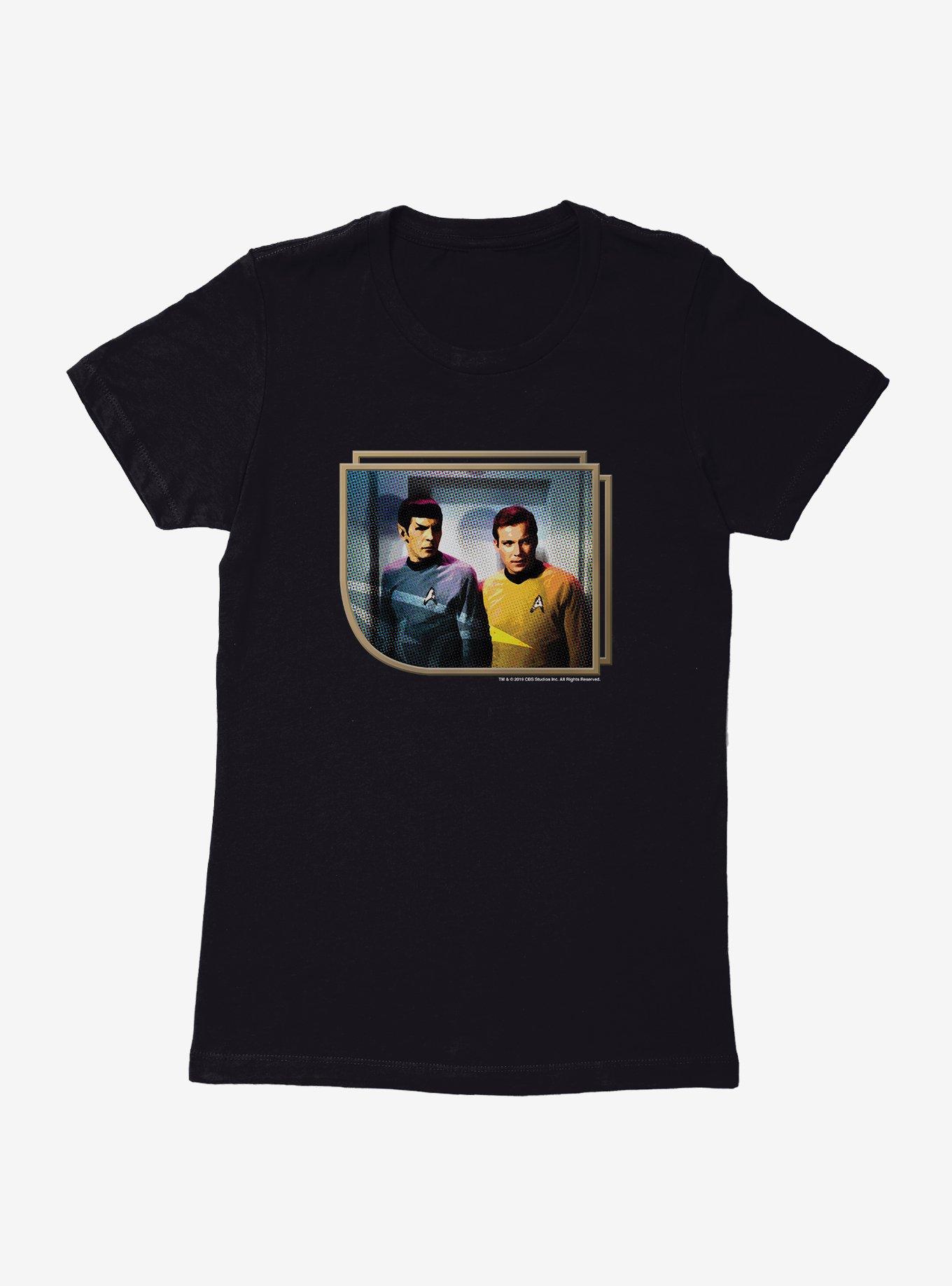 Star Trek Spock And Kirk Womens T-Shirt, , hi-res