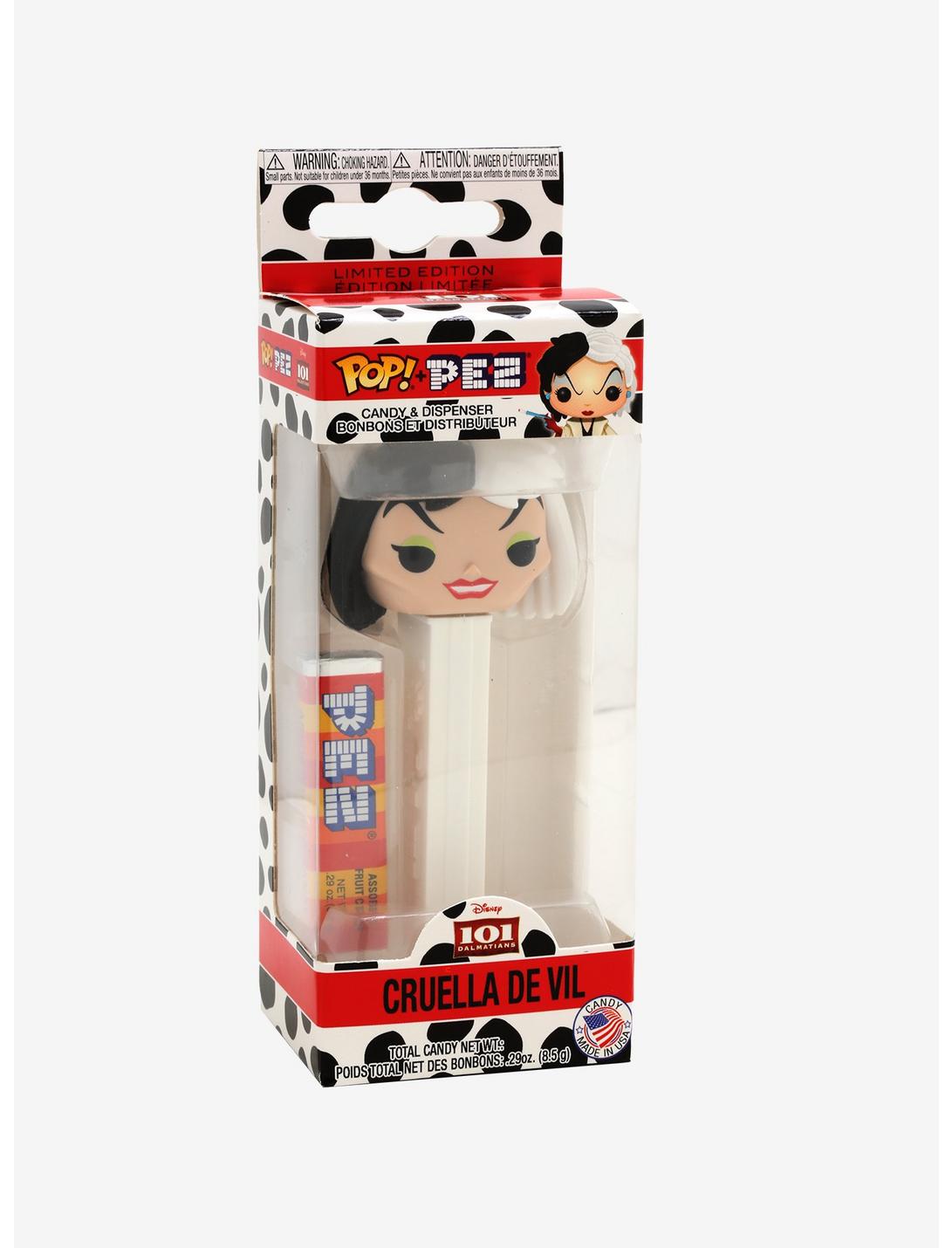 Funko Pop! PEZ Disney 101 Dalmatians Cruella de Vil Candy & Dispenser, , hi-res