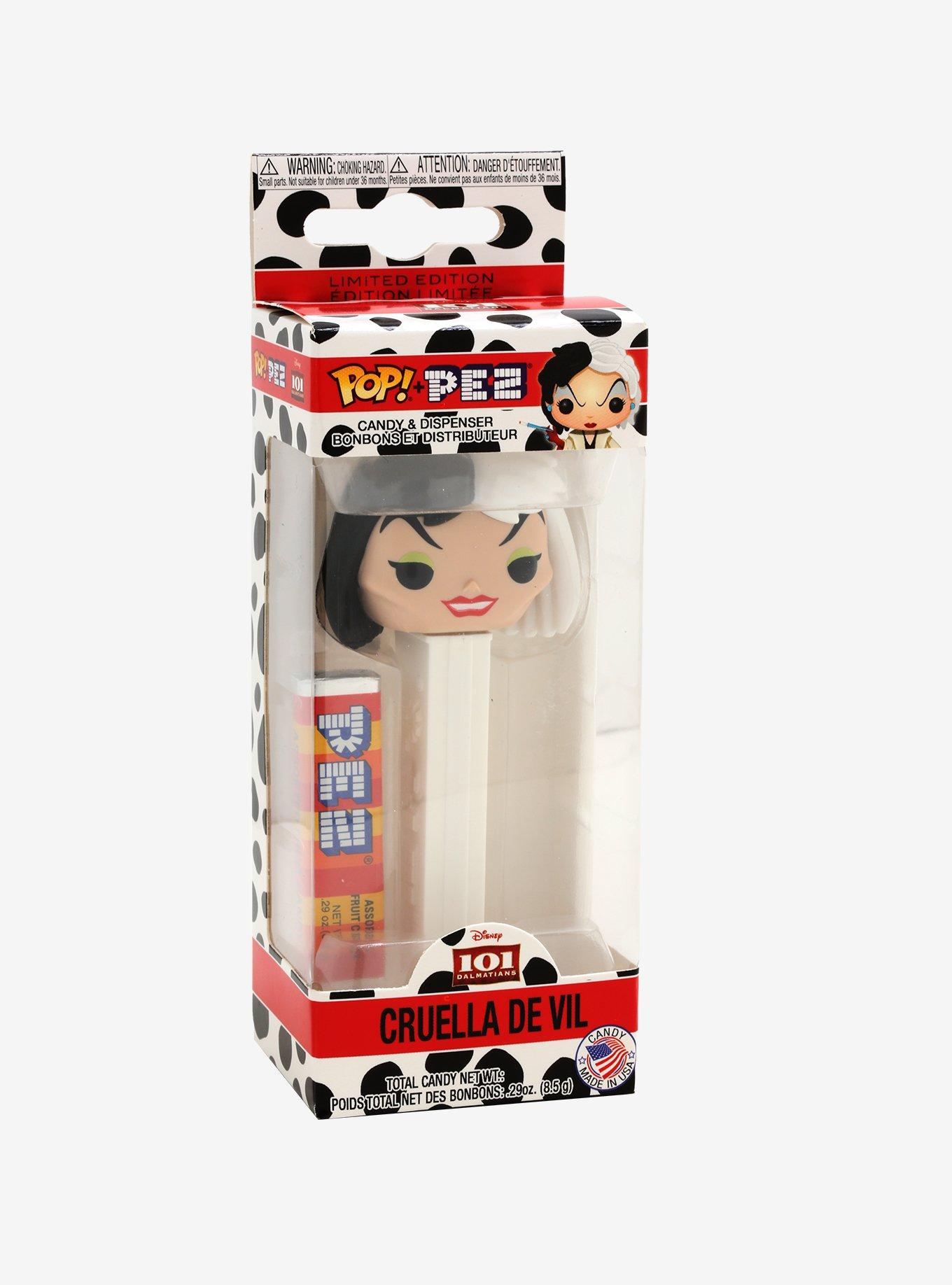 Funko Pop! PEZ Disney 101 Dalmatians Cruella de Vil Candy & Dispenser, , hi-res