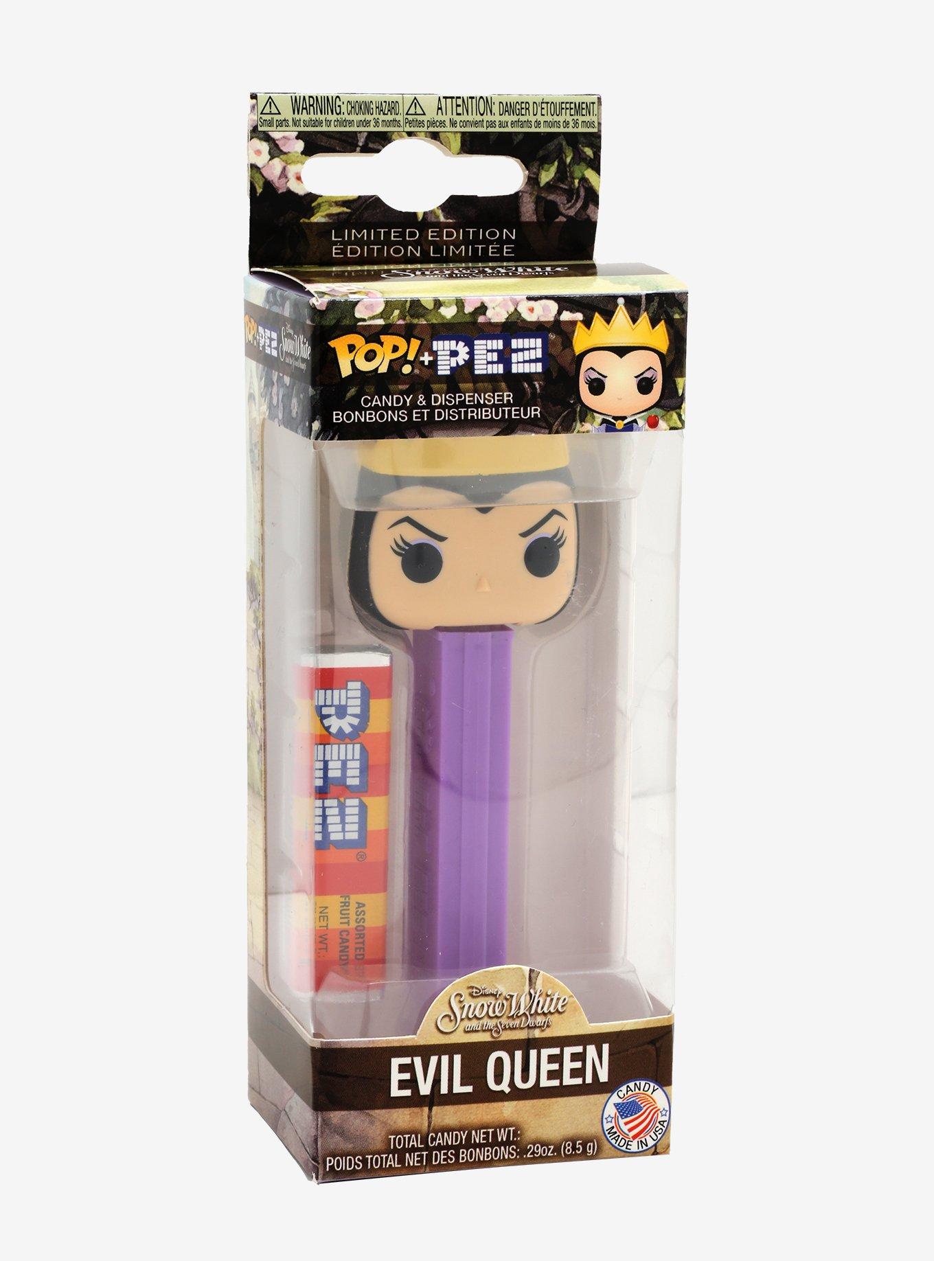 Funko Pop! PEZ Disney Snow White and the Seven Dwarfs Evil Queen Candy & Dispenser, , hi-res