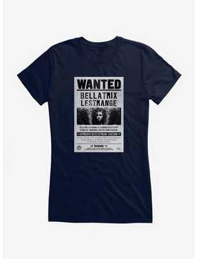 Harry Potter Bellatrix Lestrange Wanted Poster Girls T-Shirt, , hi-res