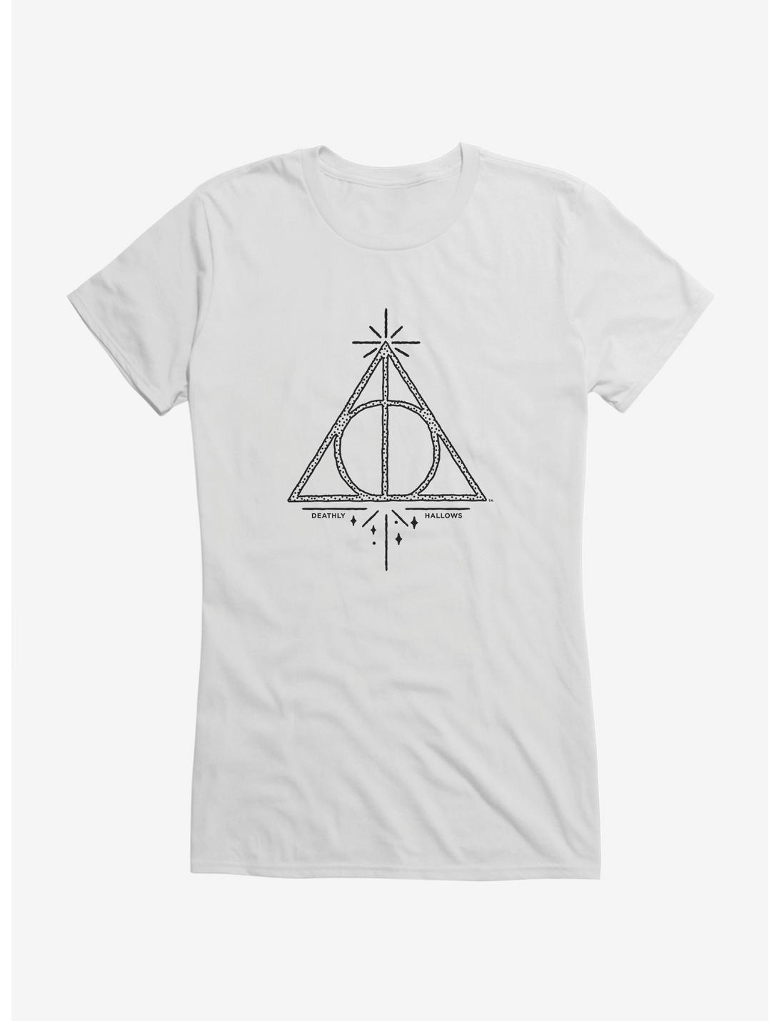 Harry Potter Deathly Hallows Symbol Girls T-Shirt, , hi-res