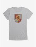 Harry Potter Gryffindor Checkered Shield Girls T-Shirt, , hi-res