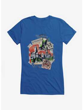 Harry Potter Hogwarts Castle Collage Girls T-Shirt, , hi-res