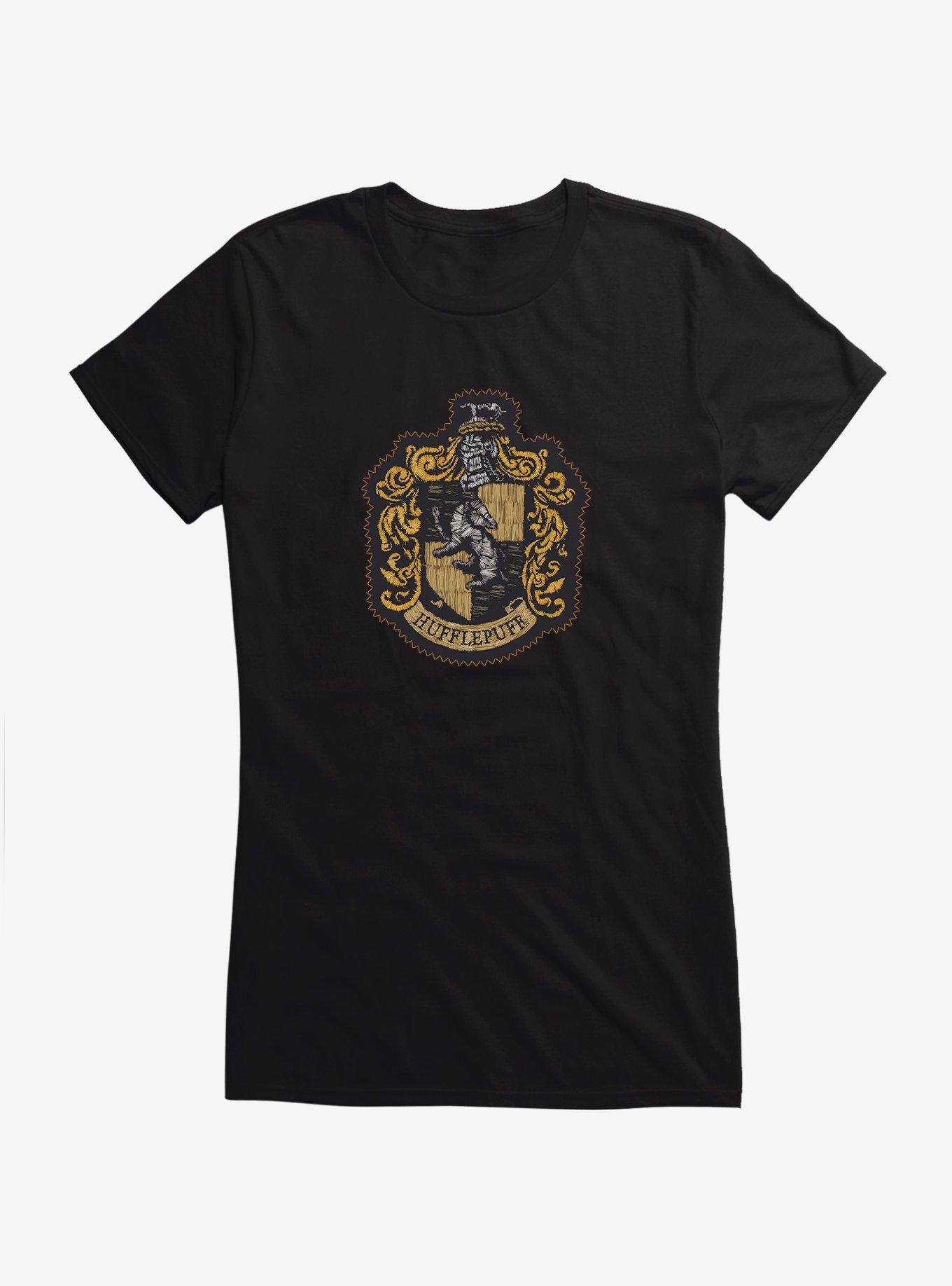 Harry Potter Hufflepuff Coat of Arms Girls T-Shirt