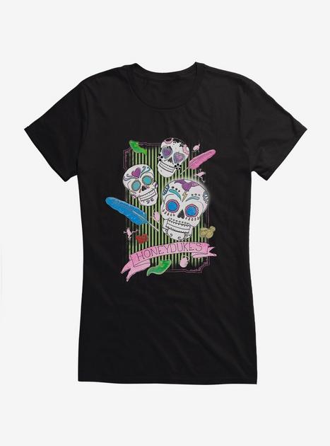 Harry Potter Honeydukes Sugar Skulls Girls T Shirt Hot Topic