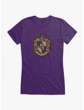 Harry Potter Hufflepuff Coat of Arms Girls T-Shirt, , hi-res