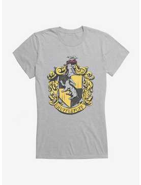 Harry Potter Hufflepuff Shield Girls T-Shirt, , hi-res