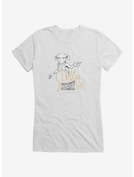 Harry Potter Dobby Is A Free Elf Girls T-Shirt, , hi-res