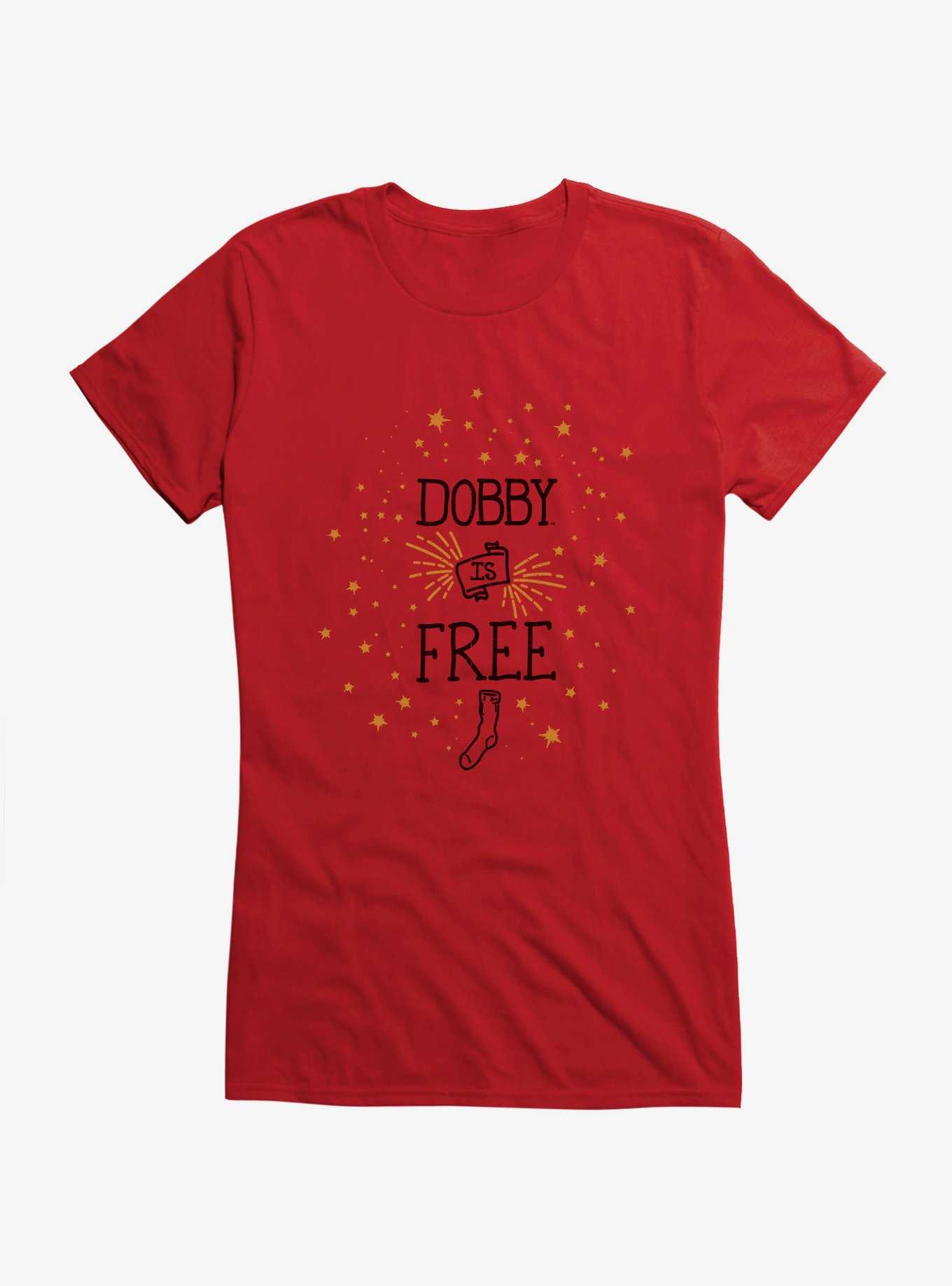 Harry Potter Dobby Is Free Sock Girls T-Shirt, , hi-res