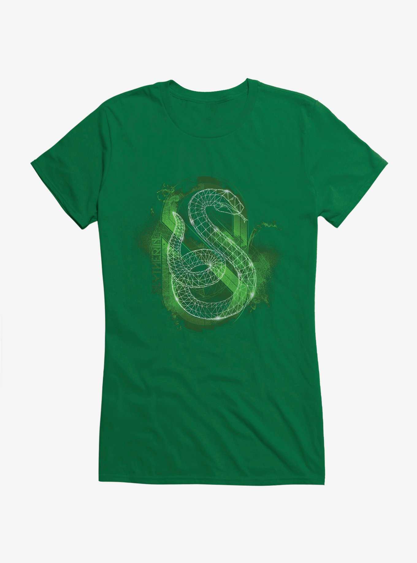 Harry Potter Slytherin Snake Girls T-Shirt, , hi-res