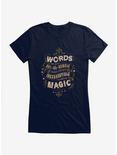 Harry Potter Words Are Magic Quote Girls T-Shirt, , hi-res